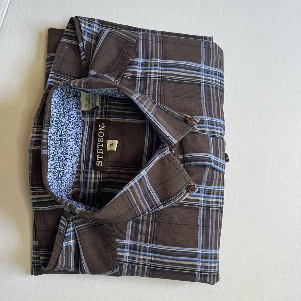 Stetson men’s XL western shirt